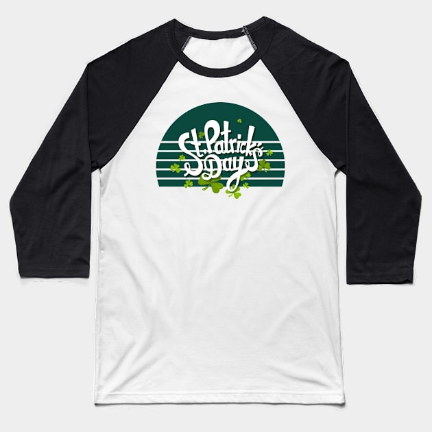 St Patrick's day Baseball T-Shirt by trendygiftshop